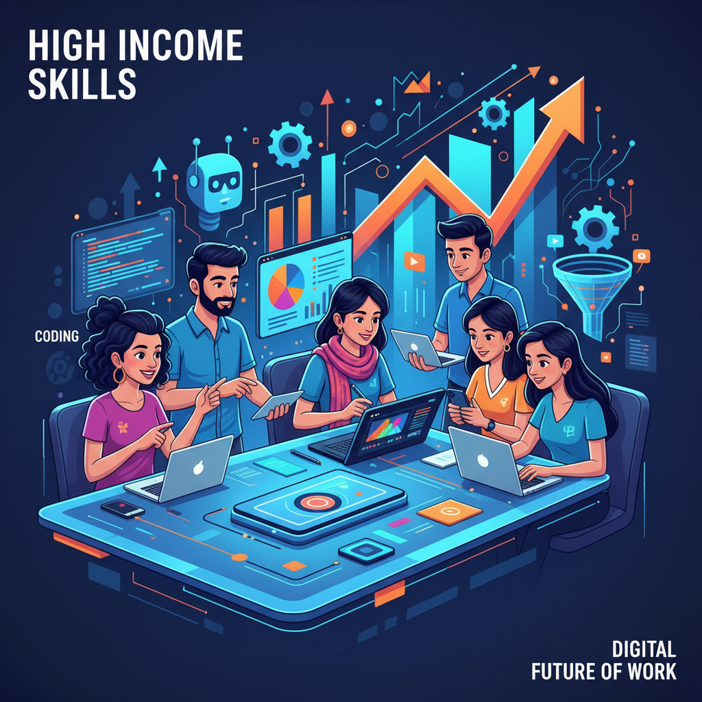 10 high income skills in India