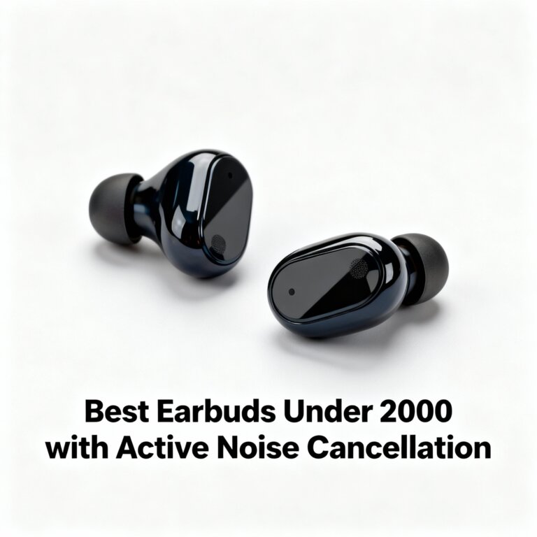 Best Earbuds Under 2000 with active noise cancellation