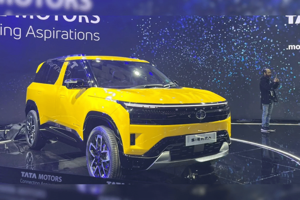 Tata Sierra 2025 interior and features