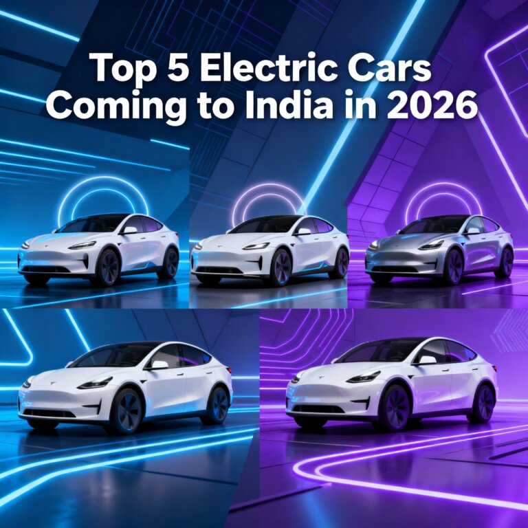 Top 5 Electric Cars Coming to India in 2026