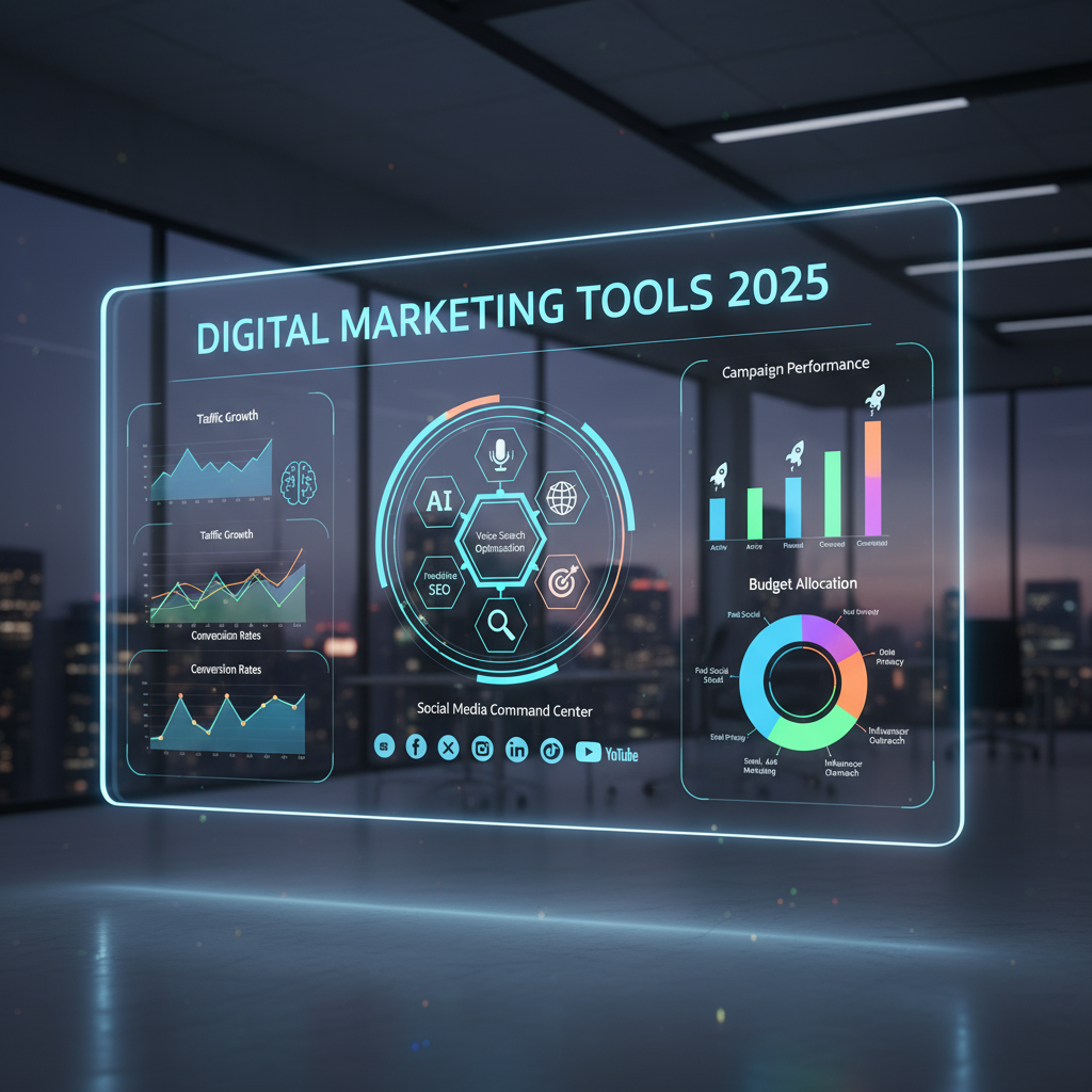 Digital marketing tools 2025