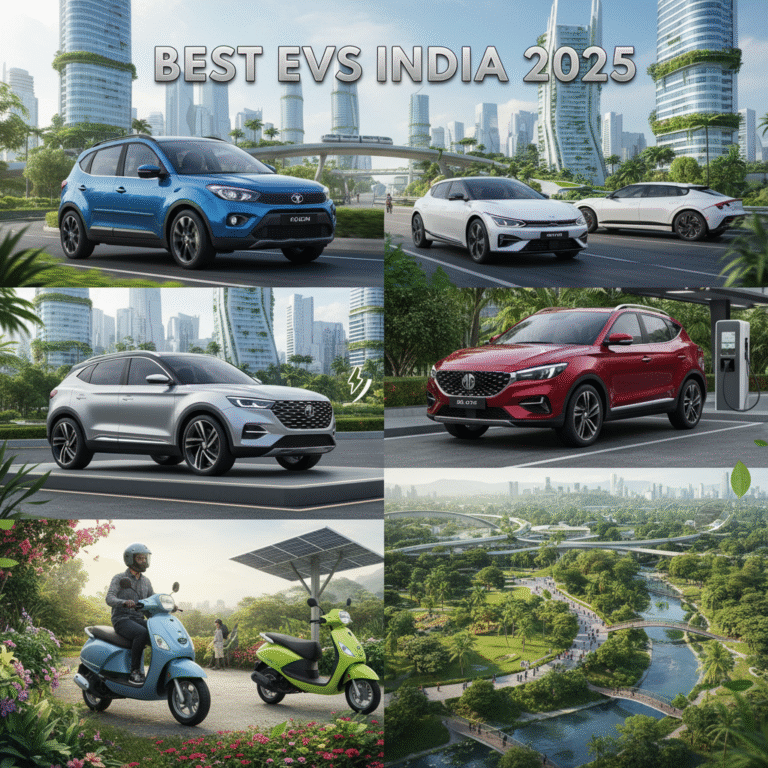 Best electric vehicles India 2025